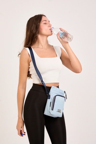 CALIFORNIA REPUBLIC Kadın Çapraz Askılı Mini Çanta | Termos Bölmeli Sıcak/Soğ...