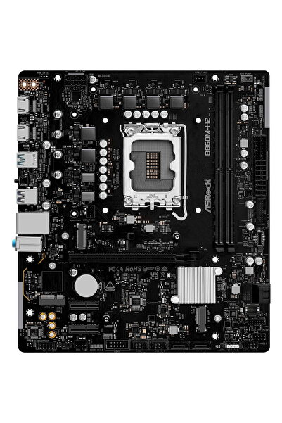 ASROCK B860M-H2 Motherboard, Intel B860, Socket 1851, mATX