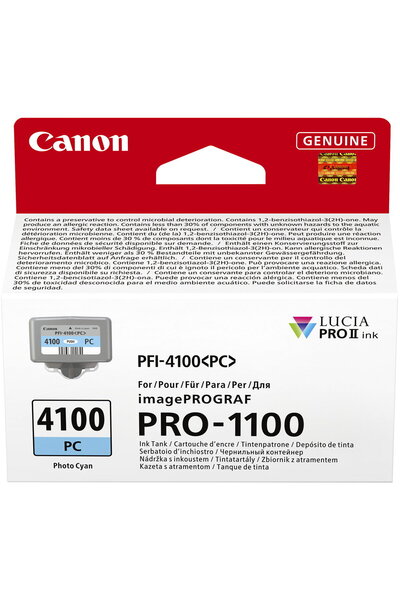 Canon PFI-4100 PC фото циан мастилен патрон