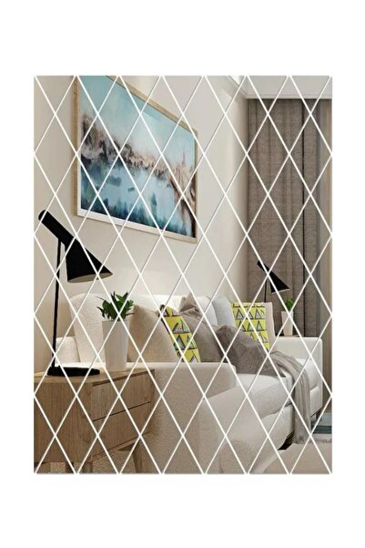 ROVERIM Set 32 Oglinzi Acrilice, Auto-adeziv Decorativ pentru Baie Living si ...