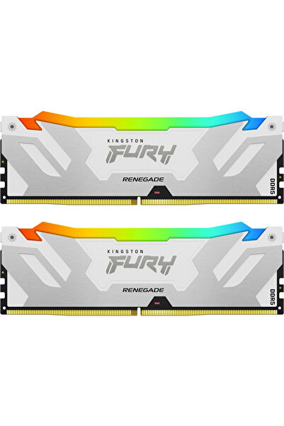 Kingston FURY Renegade RGB White 64GB DDR5 6400Mhz CL32 Dual Channel Kit