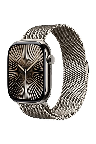 Apple Ceas 10 46mm GPS+4G Titan Milanese S/M /