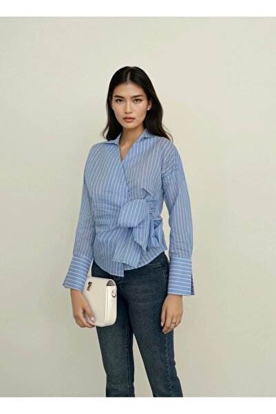 Kedi Fashion Bağlamalı gömlek