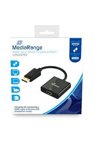 MediaRange Adaptor HDMI mascul/DP femelă 18 Gbit/s 20 cm
