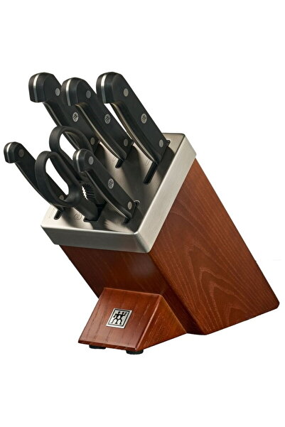 ZWILLING Set de cuțite Gourmet cu 7 piese în bloc de ascuțit