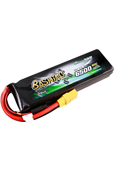 GENS ACE Acumulator Lipo G-Tech 6500mAh 11.1V 60C 3S1P cu seria XT90-Bashing