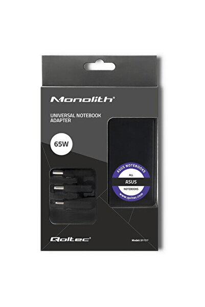 Qoltec Adaptor laptop Specialized pentru Asus cu 3 conectori și cablu