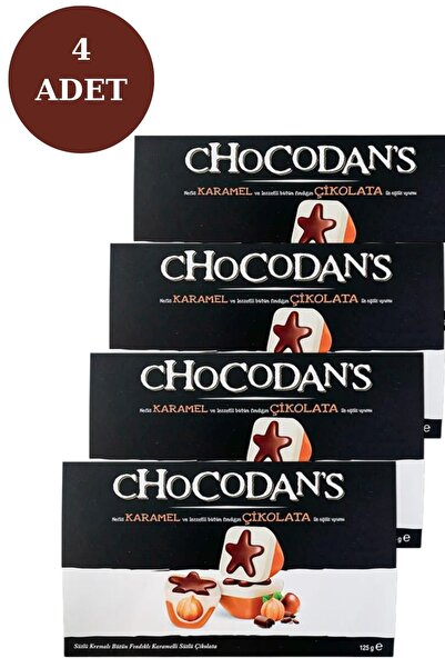 Şölen Chocodans Sütlü Kremalı Bütün Fındıklı Karamelli Sütlü Çikolata 125 GR ...