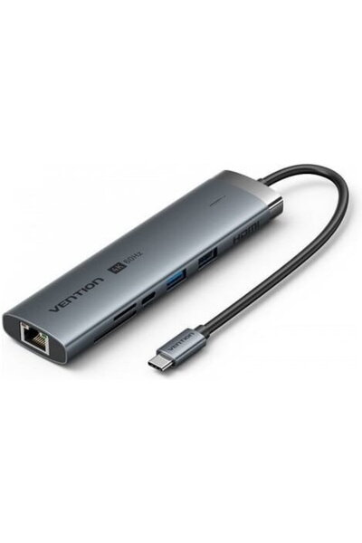 Vention Stație de andocare USB-C 9-în-1 4K 60Hz 100W