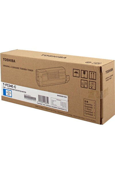 Toshiba Toner T-FC34EC TFC34EC Cyan (6A000001782) (6A000001809)