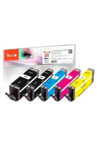 Peach Съвместима касета за Canon PGI-570/CLI-571 MultiPack REM,KOM
