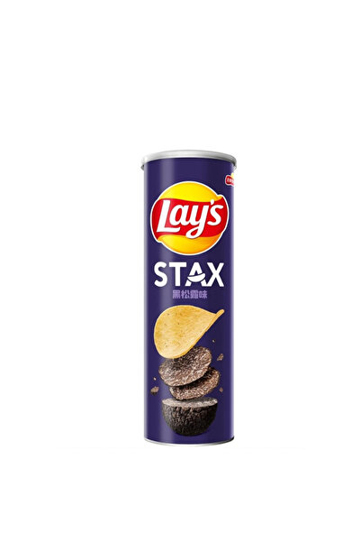 Lay's رقائق بنكهة الكمأة السوداء، 24 عبوة × 90 غرام