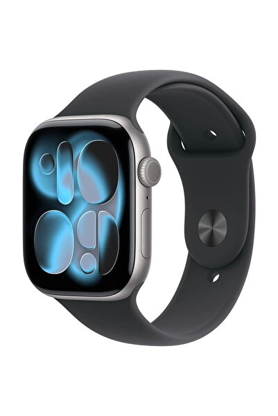 Apple Carcasă din aluminiu gri spațial de 42 mm pentru ceasuri seria 11 GPS+C...