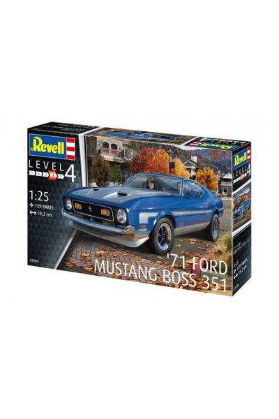 REVELL Figurină Mașină 71 Ford Mustang Boss 351 1/25