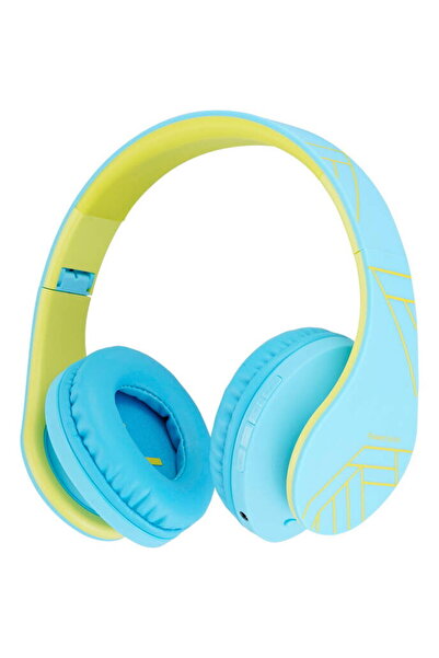 PowerLocus Căști wireless P2 pentru copii (albastru-verde)