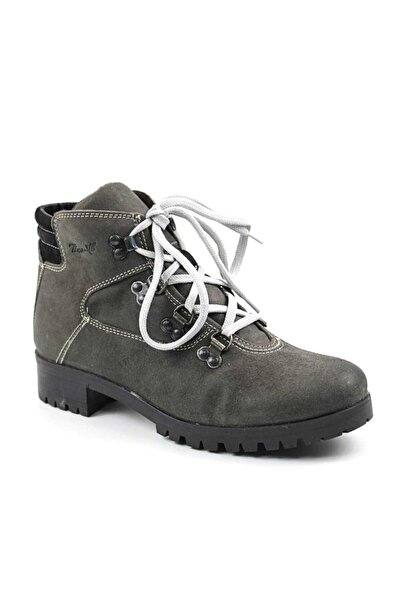 tino Women's padded boots, made of natural Leather , with a small heel 2121-G...