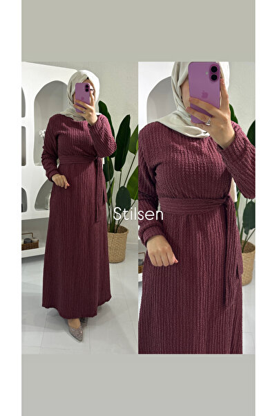 STİLSEN TESETTÜR BOYDAN ELBİSE