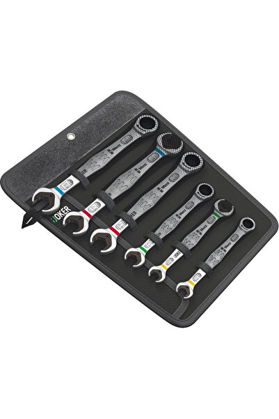 wera Set Joker cu 6 chei combinate cu clichet