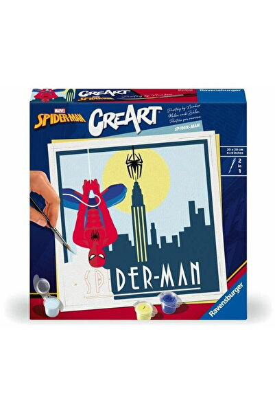 RAVENSBURGER CreArt - Spider-Man, ζωγραφική