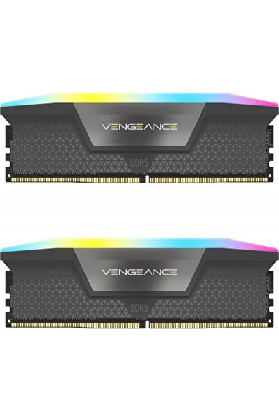 Corsair Комплект Vengeance RGB 64GB DDR5 5200MHz CL40 с два канала