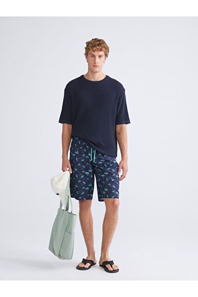 LC Waikiki Knee Length Patterned Men's Sea Shorts