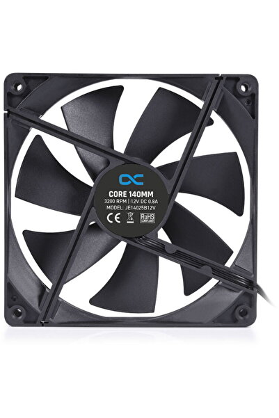 Alphacool Ανεμιστήρας PWM πυρήνα 3200 RPM - 140 mm - Μαύρο