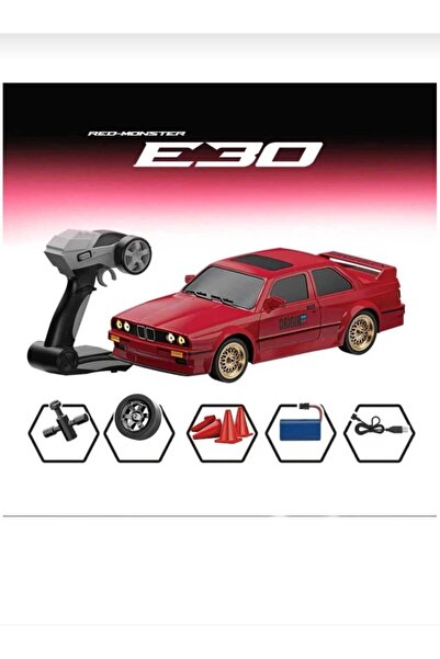 Aksoy Toys BMW M3 E30 Araba Full Fonksiyon Işıklı Drift Yapan 40 Km Hız Yapan...