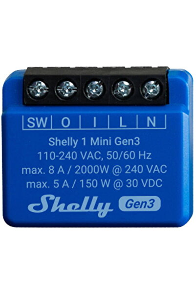 Shelly Controler 1 Mini Gen 3
