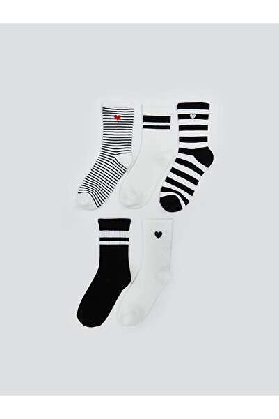 LC Waikiki Patterned Women's Socks 5-Piece