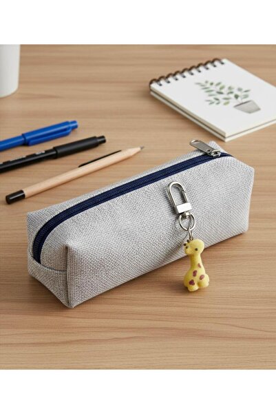 Winy Concept Tüylü Zürafa Peluş Anahtarlık - Sevimli Hayvan Figürlü Çanta Aks...