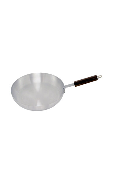 Generic Thick Aluminum Pan 32 cm with Wooden Handle