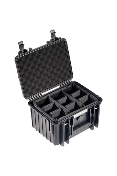 bw Outdoor Cases Type 2000 / Black (divider system)