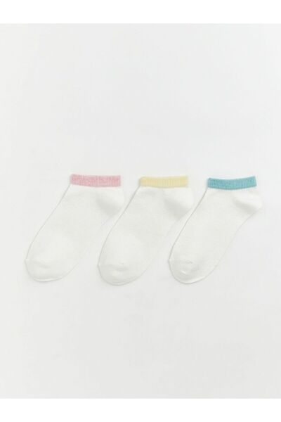 LC Waikiki Girl's Booties Socks 3-Piece