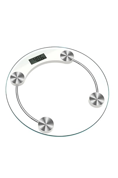 HA Cântar electronic corporal 2003 cu afișaj digital rotund de înaltă precizi...