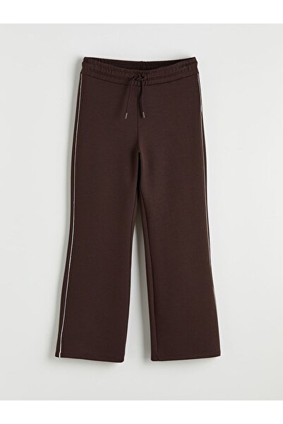 LC Waikiki Women's Wide Leg Sweatpants with Elastic Waist