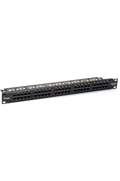 EQUIP Patchpanel 50x RJ45 Cat3 19" 1HE ISDN Negru