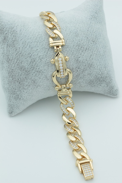 XUPING JEWELRY Style Pearl/Xuping Jewelry Luxury Gourmet Zircon Stone Bracelet