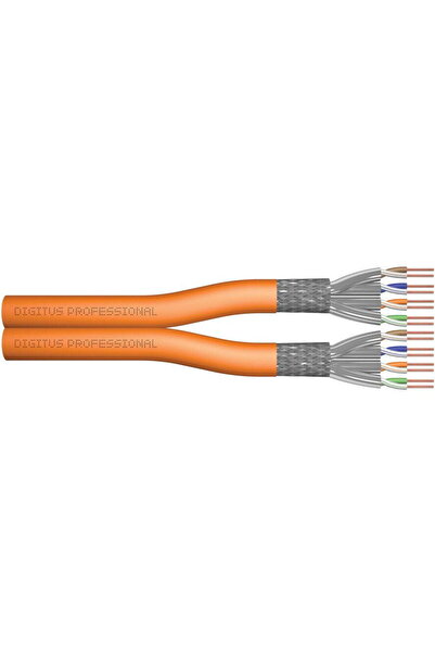 Assmann Cablu pereche torsadat Cat7 S/FTP 500m portocaliu AWG23/1