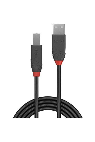 LİNDY Cablu USB 2.0 tip A la B, Anthra Line, 10 m