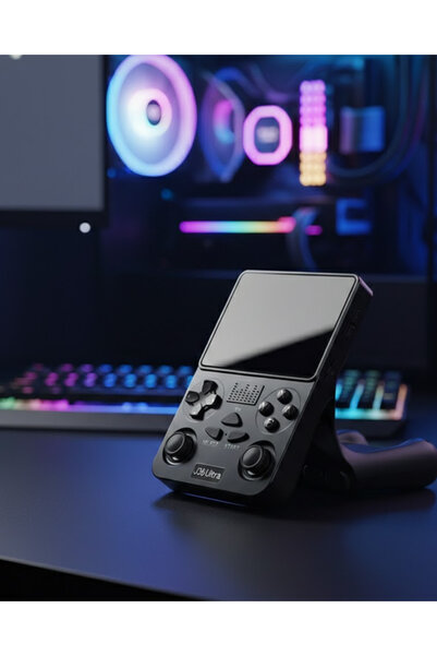 Epilons Taşınabilir Retro Oyun Konsolu 3.5 İnç Ekran Wi-Fi Destekli