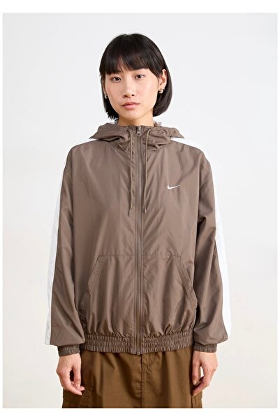 Nike Спортивний одяг Essential UV Woven Jacket HD Широкий крій на блискавці К...