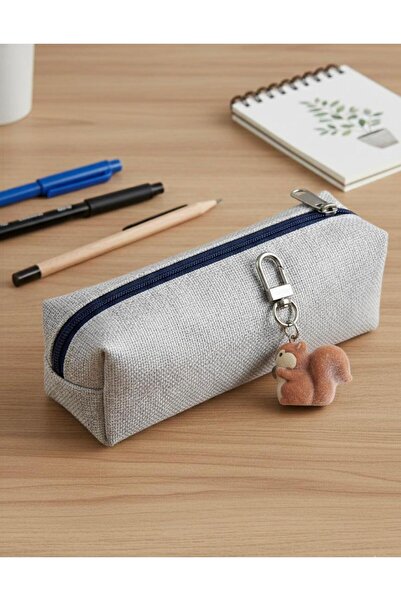 Winy Concept Tüylü Sincap Peluş Anahtarlık - Sevimli Hayvan Tasarımlı Çanta A...