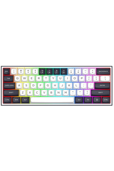 REDRAGON Tastatură Alcor, iluminare RGB, cu fără sârmă, wireless 2/4GHz, Blue...