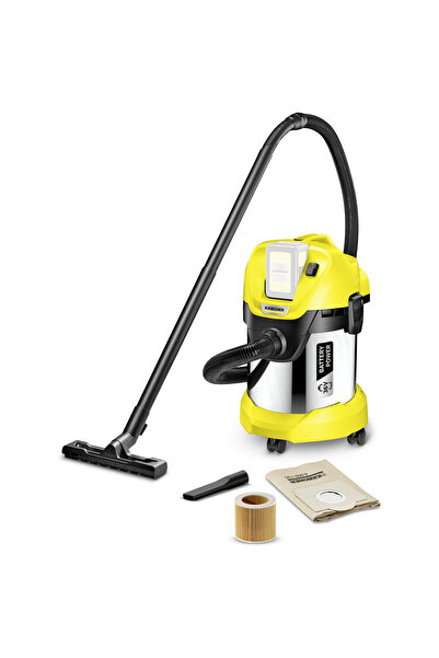 Karcher Πολυλειτουργική Ηλεκτρική Σκούπα WD 3 Μπαταρίας Premium