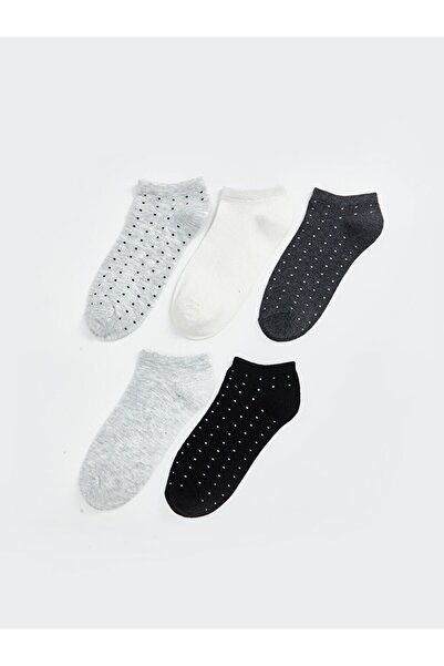 LC Waikiki Patterned Women's Booties Socks 5-Pack