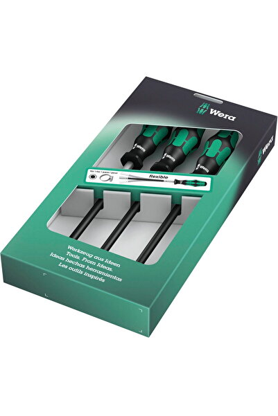 wera Screwdriver Set for Hose Clamps 391/3