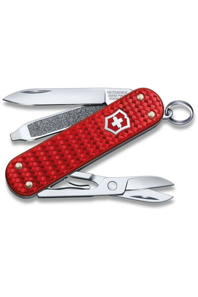 Victorinox Clasic SD Precious Alox Iconic Roșu
