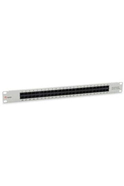 EQUIP Patchpanel 50x RJ45 Cat3 19" 1HE ISDN hellGri