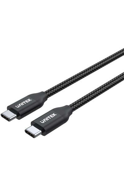 Unitek Καλώδιο USB C 2m C14059BK Μαύρο