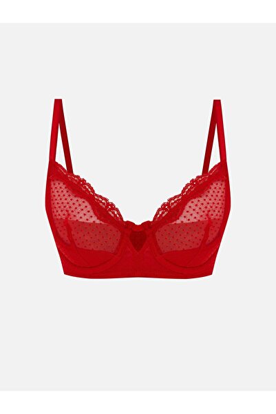 LC Waikiki Underwire Unpadded Polka Dot T-Shirt Bra